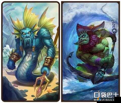 刀塔传奇鱼人潮汐，两大前排英雄的巅峰对决