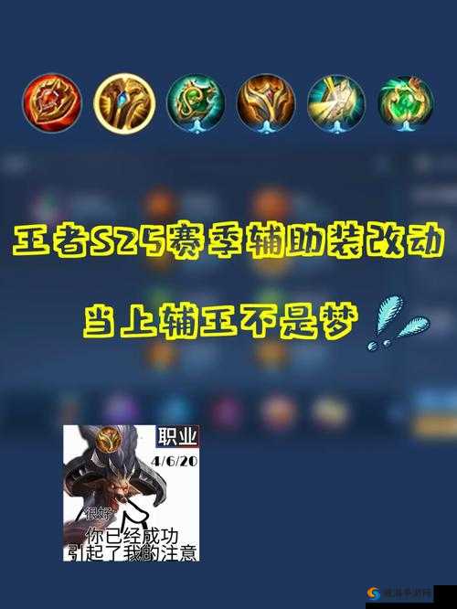 王者荣耀S15赛季辅助装备削弱与圣杯再加强在资源管理中的重要性及策略