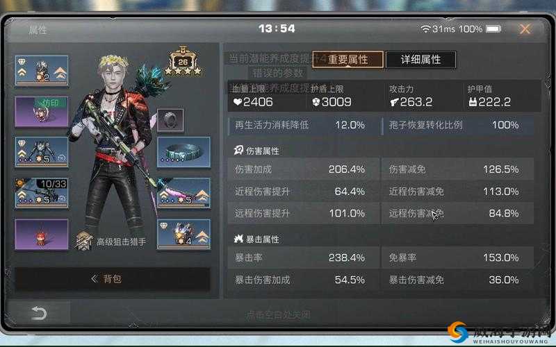 明日之后UZI属性特性改造推荐