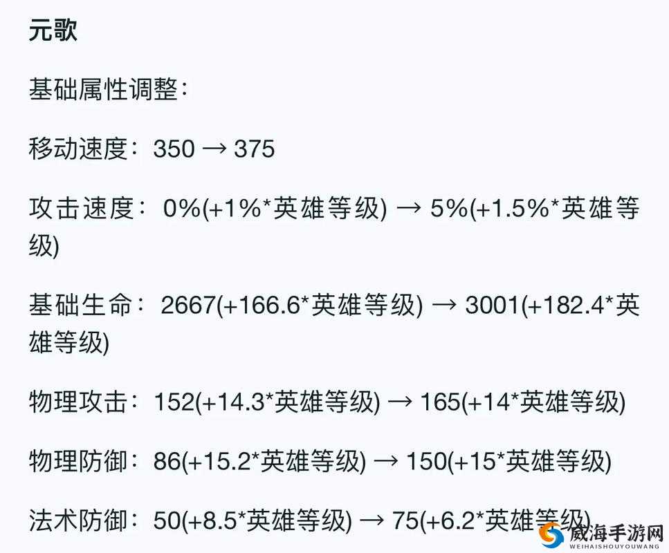 王者荣耀元歌体验服遭遇重削，技能CD大幅延长