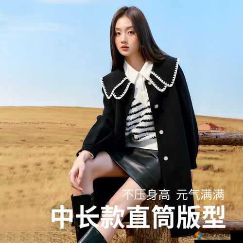 秋水伊人 2022 黑色毛呢外套：尽显优雅气质与时尚魅力