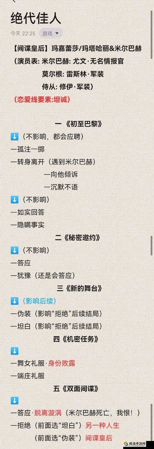 螺旋圆舞曲满星肝帝剧透全人物最终关系攻略