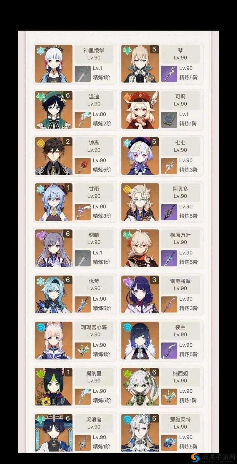 原神 0 命流浪者强度究竟如何全面解析