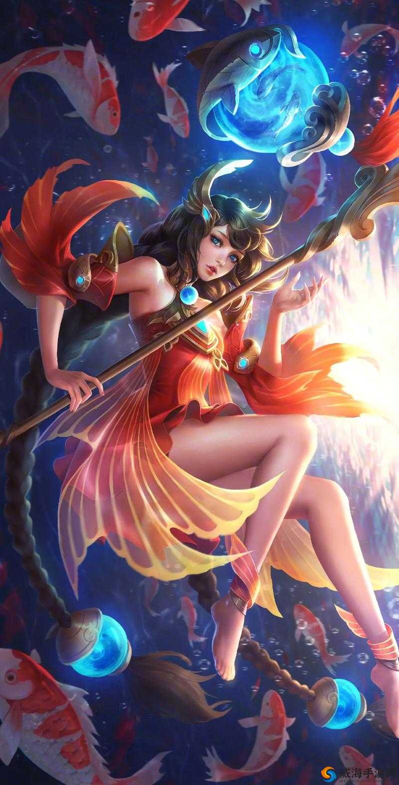 大乔，王者荣耀中的灵动法师与辅助