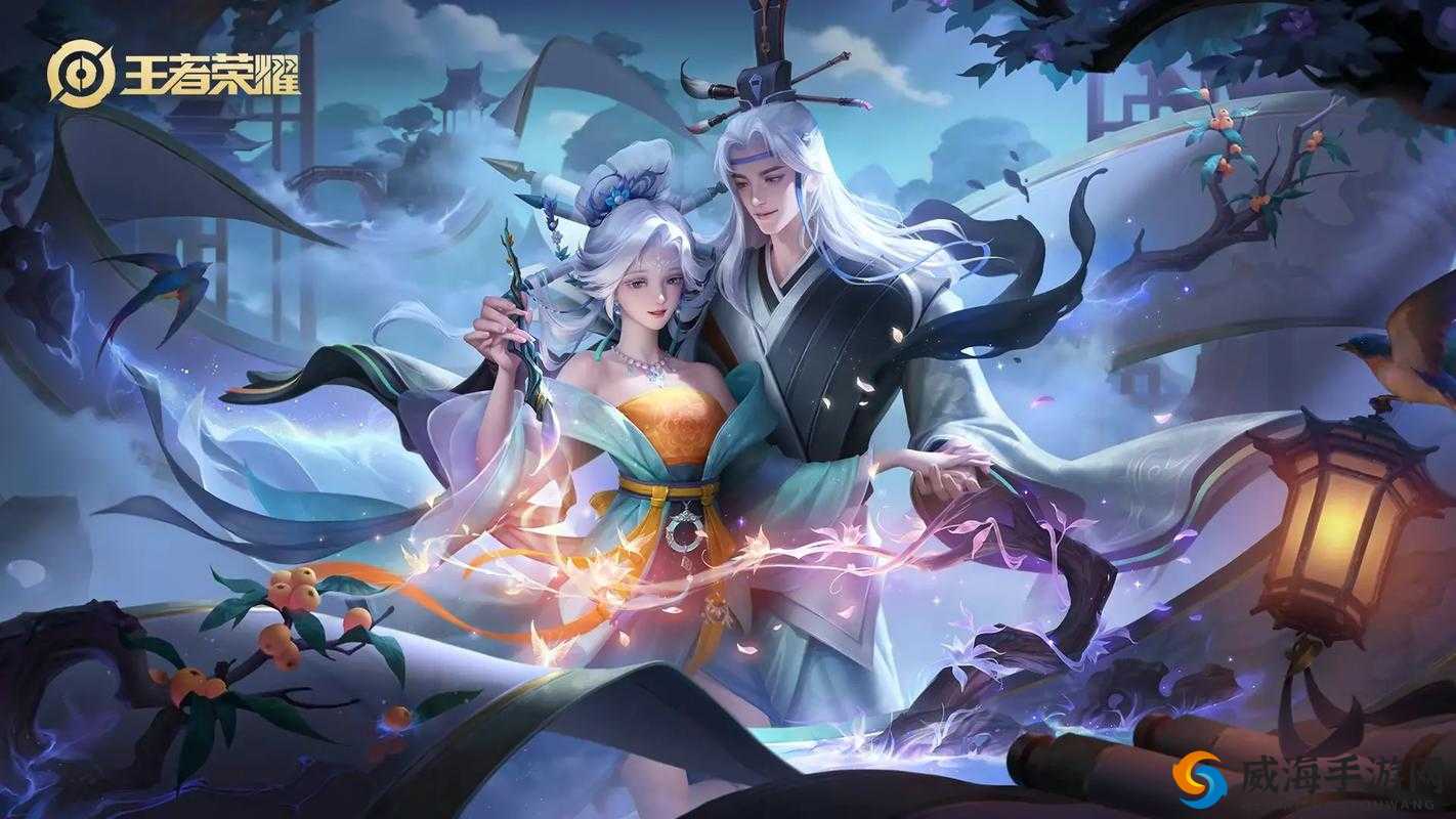 王者荣耀敦煌新纪元，干将女娲CP皮肤惊艳亮相，红蓝交织的绝美神话