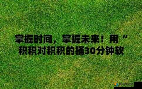 免费积积对积积的桶小视频:独特趣味视角呈现