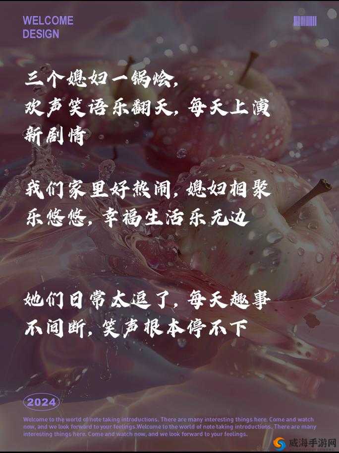 三个媳妇同处一锅烩:别样家庭故事大揭秘