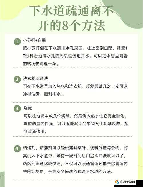 为妈妈疏通下水道:解决家庭难题,展现孝心行动