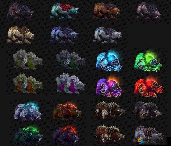 Wow狼人德鲁伊配色：探索奇幻世界中的独特魅力展现