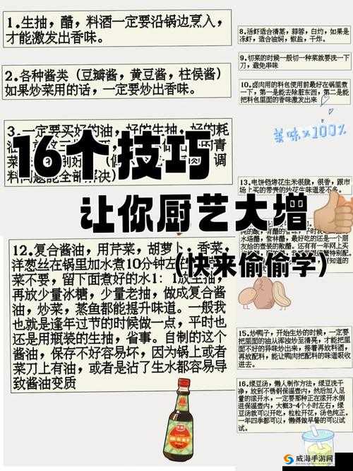 濡沫江湖中的厨艺提升,技巧、资源管理与价值最大化