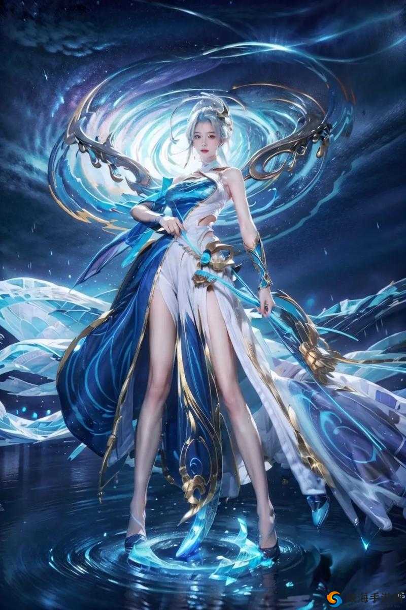 王者荣耀伽罗太华张嘴流泪:美貌与哀愁的交织