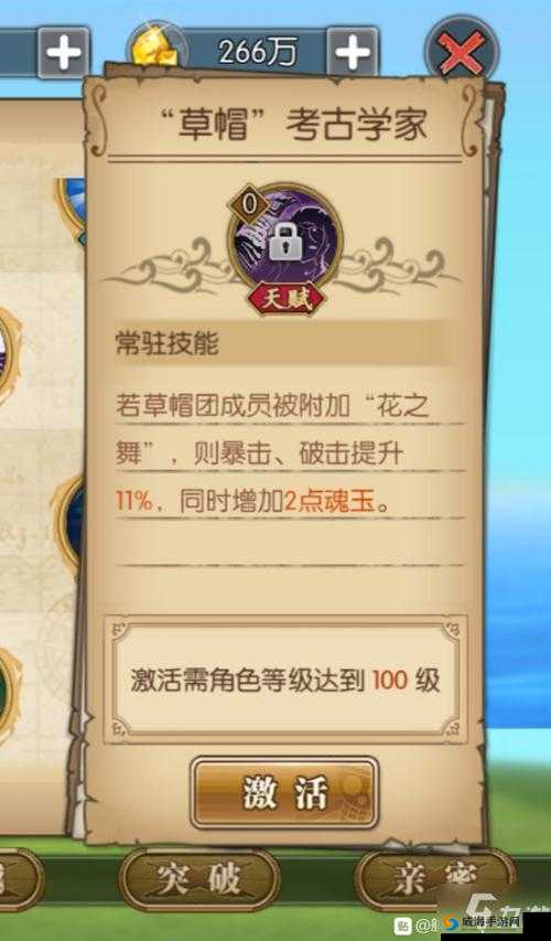 航海王燃烧意志罗宾，技能加点与玩法全解析