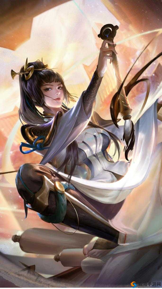 王者荣耀上官婉儿张嘴流眼泪图:绝美画面背后的悲伤故事
