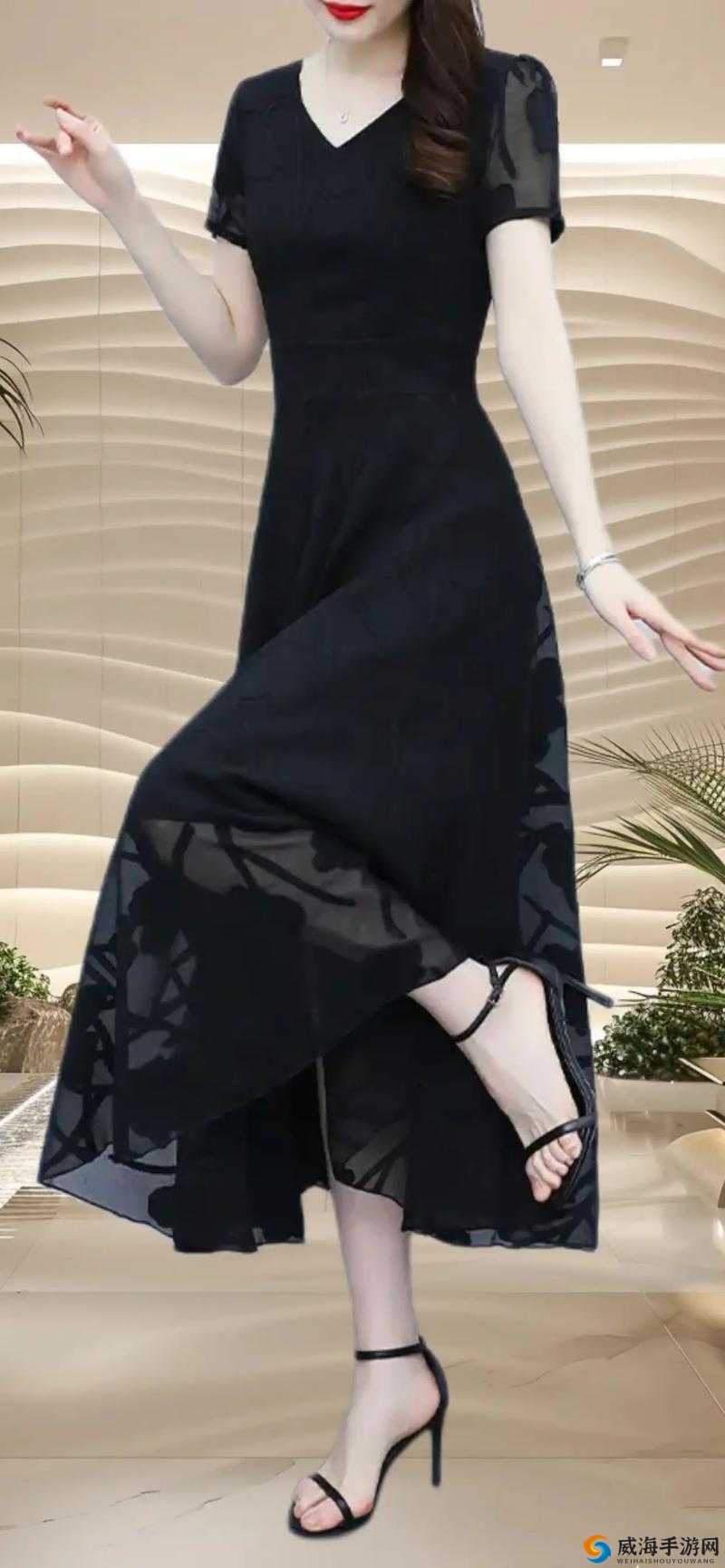 愿得一人心,免得总相亲:91 爱丝小仙女黑色连衣裙