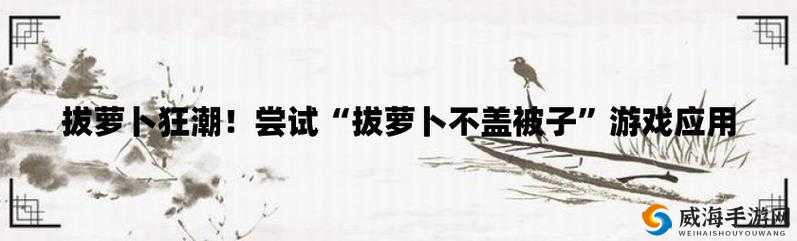 拔萝卜打牌不盖铺:一场欢乐的乡村游戏盛宴
