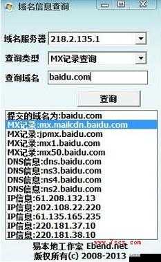 BY3151 域名查询相关信息全面解析