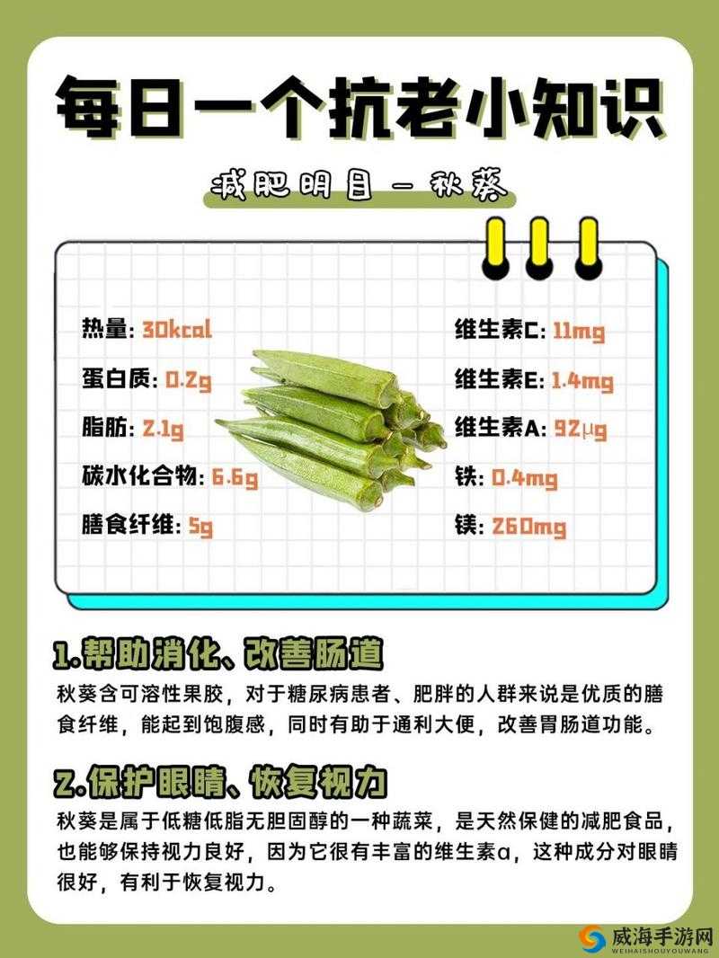 未满十八岁的人究竟能否吃秋葵呢