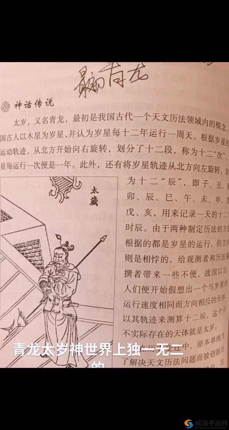 探秘太岁，从神话到云梦四时歌的奇妙之旅
