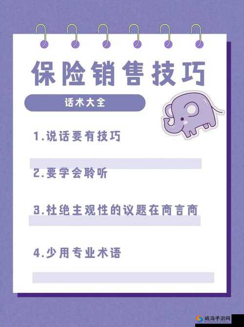 特殊的保险推销员中不为人知的销售技巧与策略