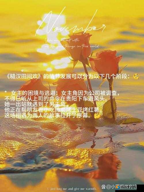 糙汉田间欢:一场意外引发的情感纠葛