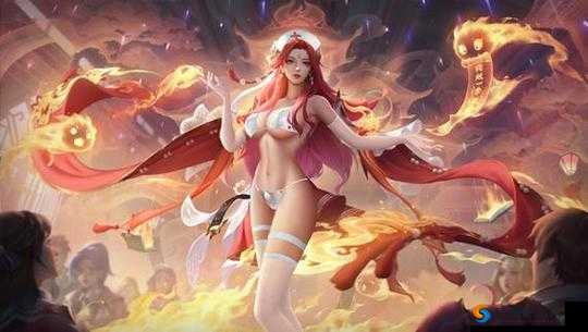 王者荣耀女生去掉小内皮肤无烟雾：性感女战士，魅力无限