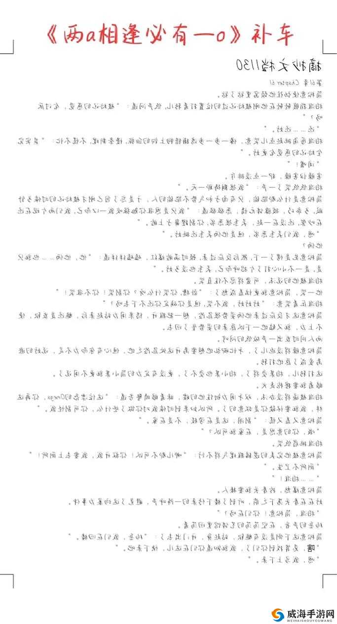 双男主车书细写：两个男主的精彩故事与细腻描写