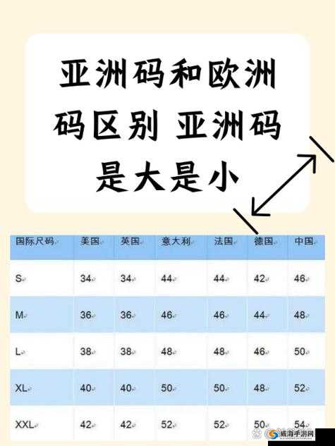亚洲码与欧洲码一二三区别：其不同之处及影响