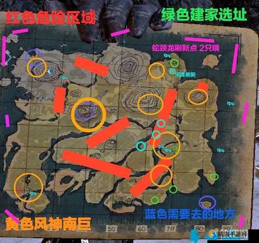 方舟生存进化风神翼龙刷新在哪？风神翼龙位置一览