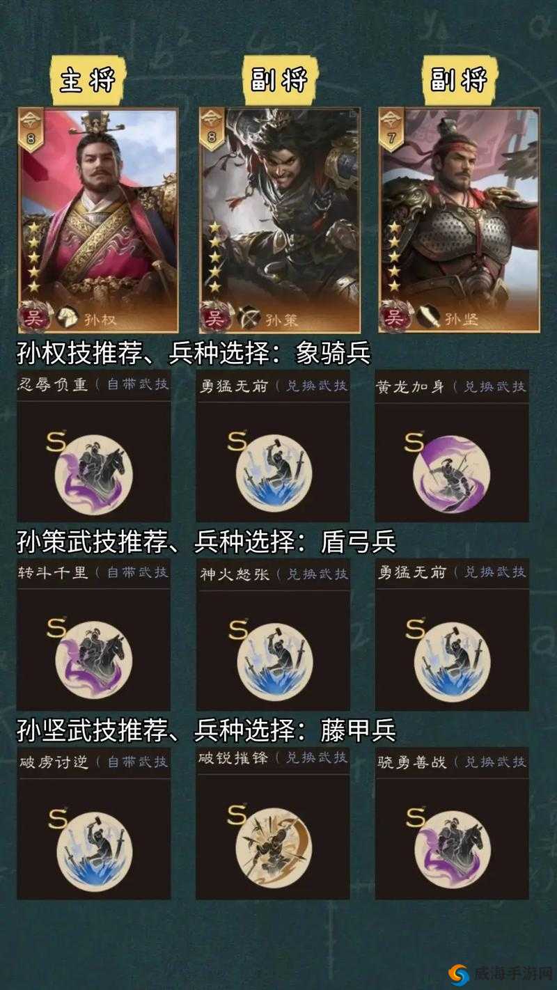 吴国辉煌，三国志大战中的策略与武将选择