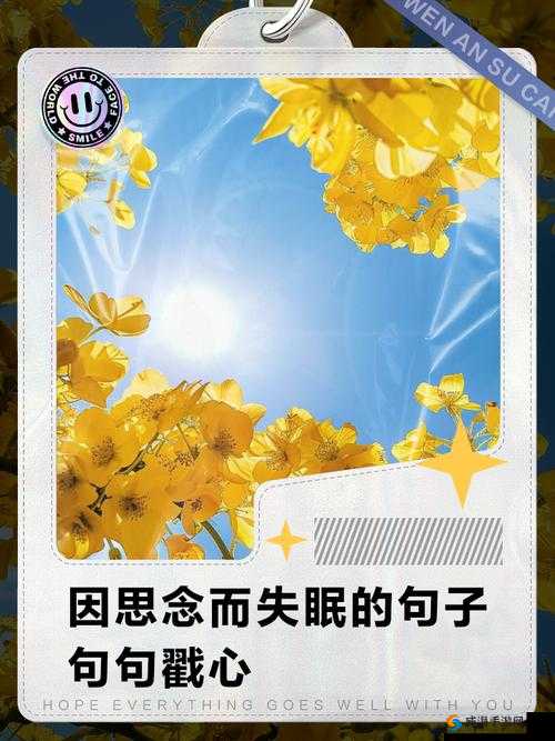 天天想你，今夜因思念而无法入眠