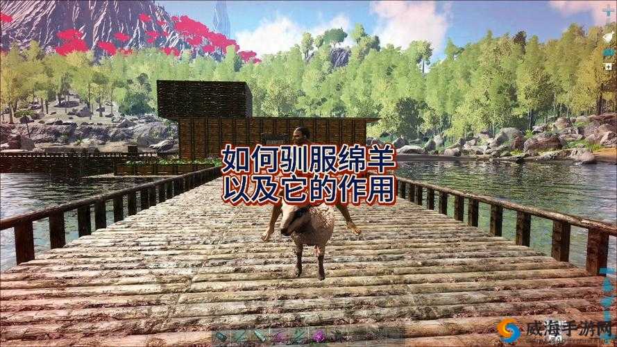 方舟生存进化绵羊驯服技巧，饲料喂甜蔬菜饼