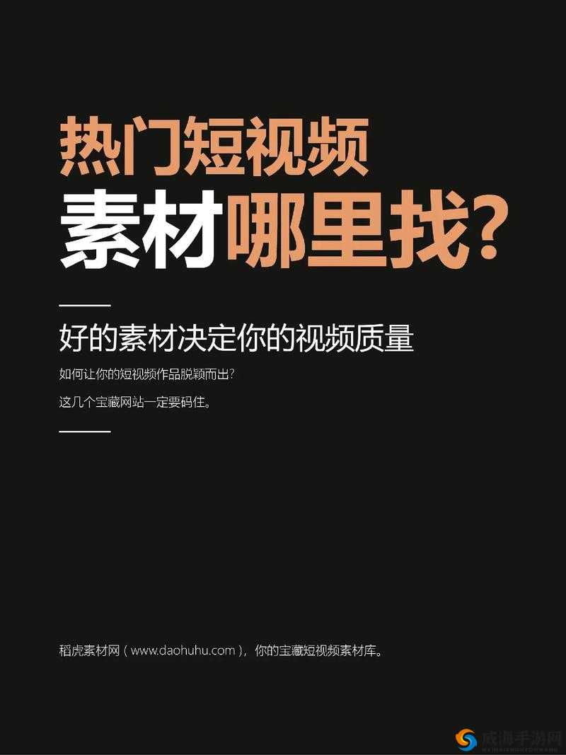 全成高清短视频素材在哪里找：多种渠道助您获取
