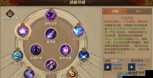 万王之王3D烈焰咏者技能精通加点详解，建议烈焰焚烧在资源管理中的重要性