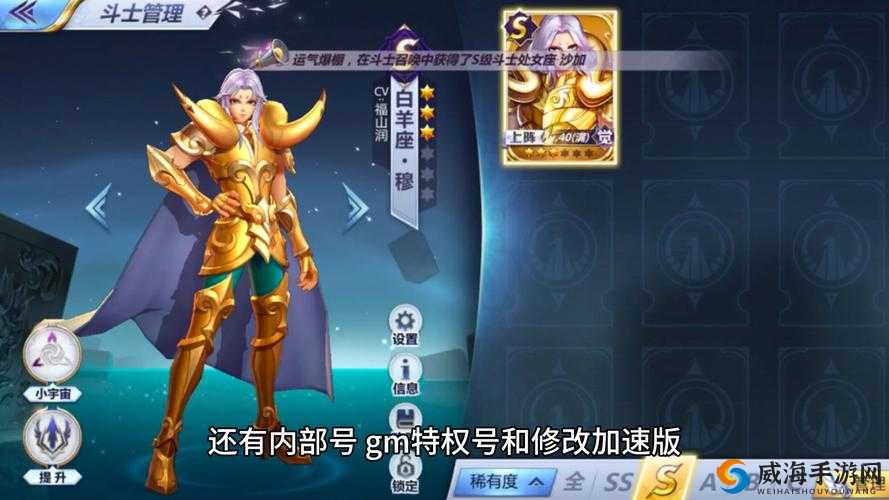 圣斗士星矢手游能量控制过关技巧，两种打法任你选在资源管理中的重要性