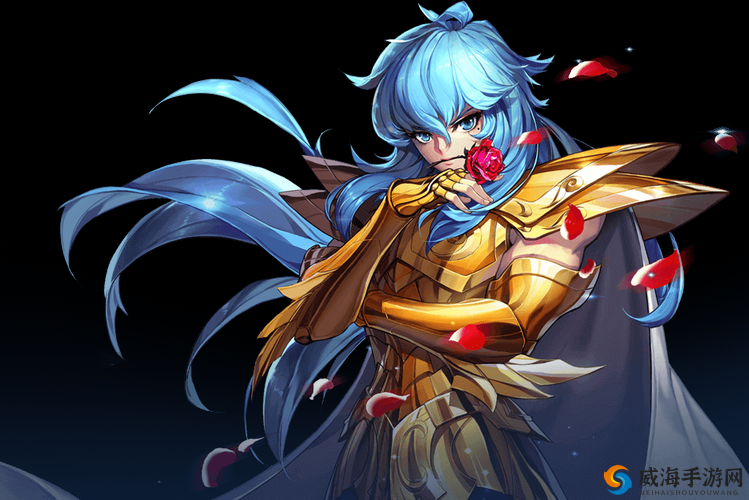 圣斗士星矢中的双鱼座阿布罗狄，玫瑰之战的唯美战士