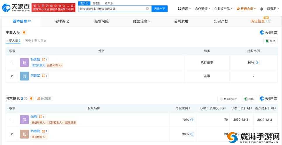 牛牛影视传媒有限公司的股东信息:详细名单与持股比例披露