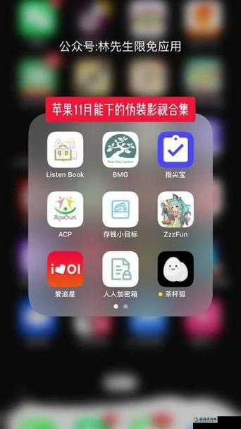 苹果带颜色伪装 APP 推荐:开启隐藏应用新体验