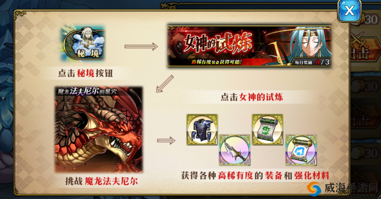 梦幻模拟战女神的试炼怎么玩，副本攻略全解析
