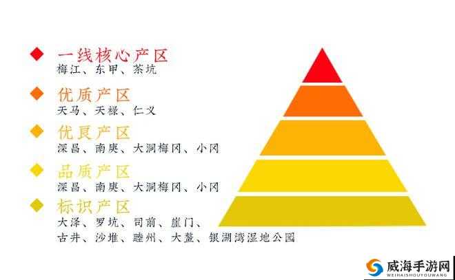 一线产区和二线产区的主要差距是什么：产区地位、产业链、创新能力