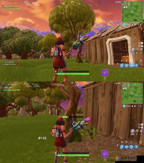 堡垒之夜手游材料木材搭建解析，搭房子其实很简单