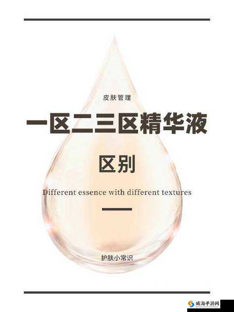 国产精华液一区二区区别：详细解读其不同特点及适用场景
