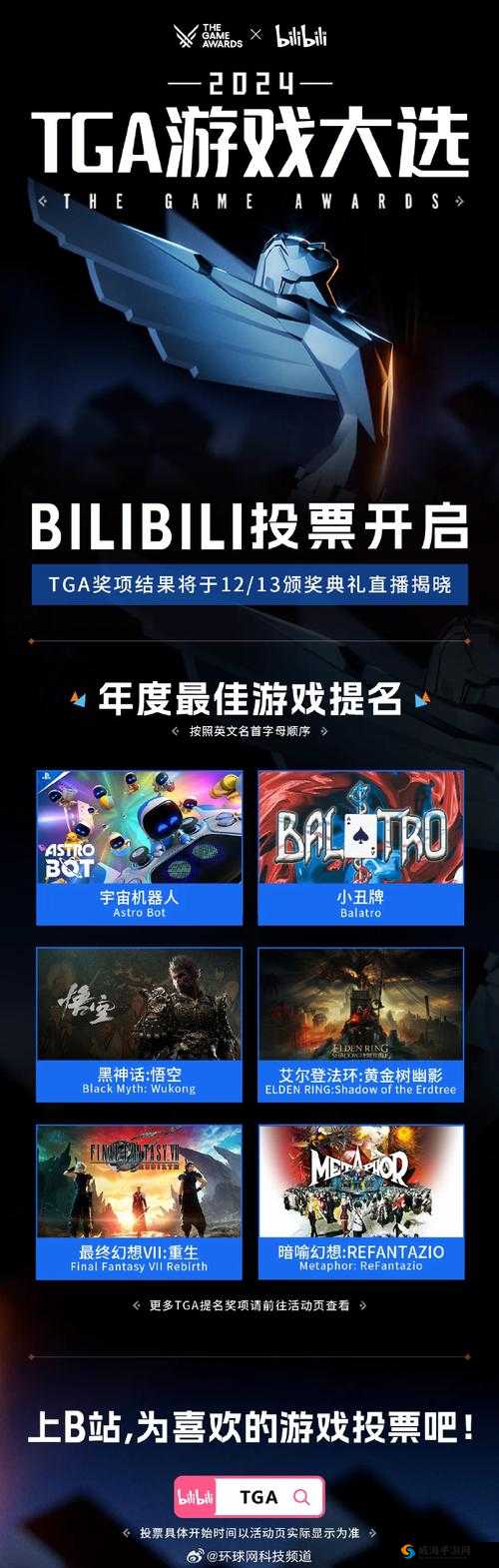 Tga2024 获奖完整名单一览：游戏界的荣耀时刻