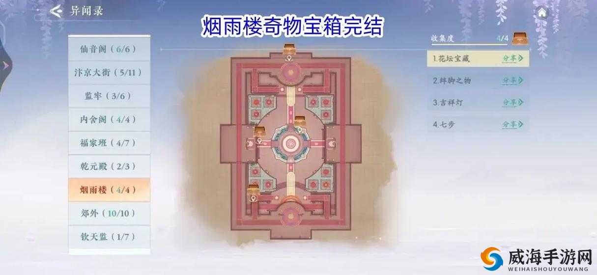 浮生忆玲珑仙音阁奇物宝箱刷新地点在哪：你必须知道的秘密