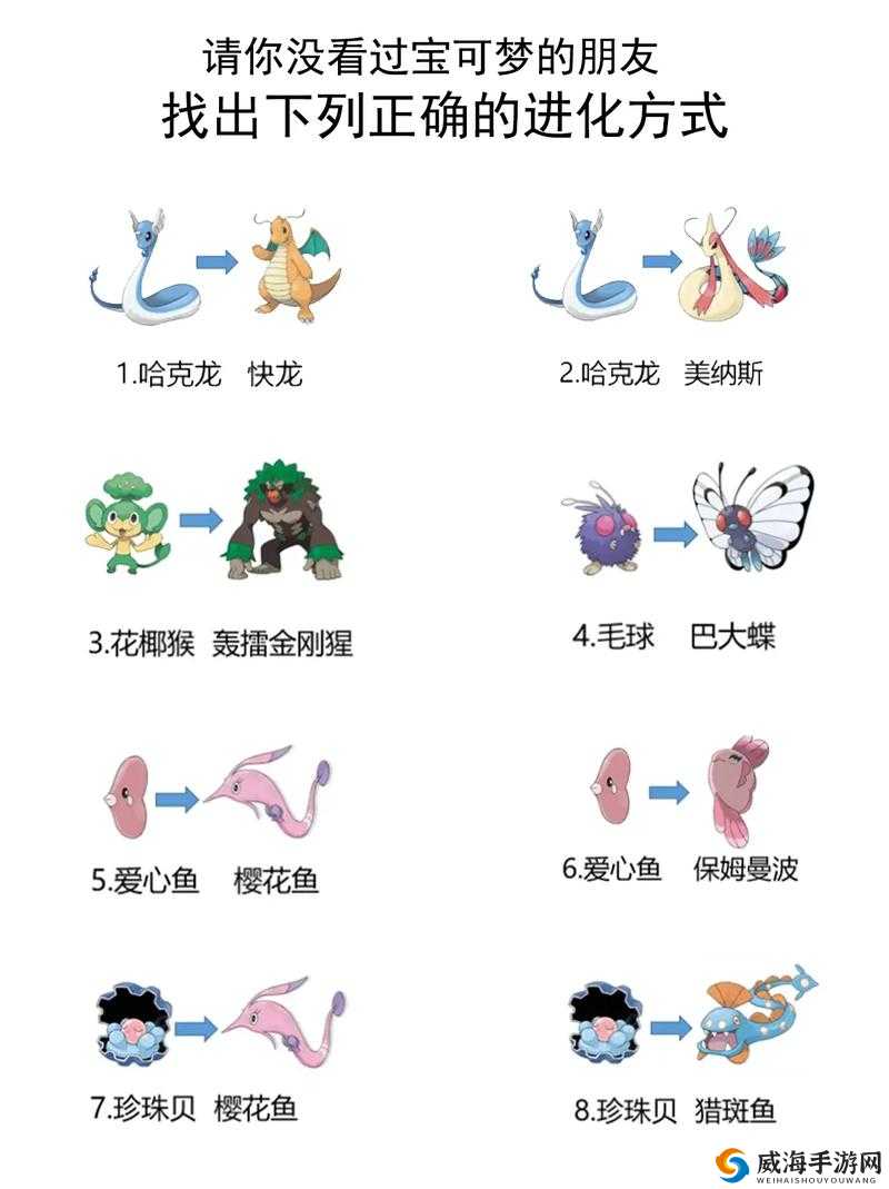 宝可梦探险寻宝进化等级详解 所需条件一览
