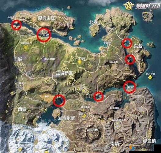 东岛风云，荒野行动新地图堵桥捞鱼战术揭秘