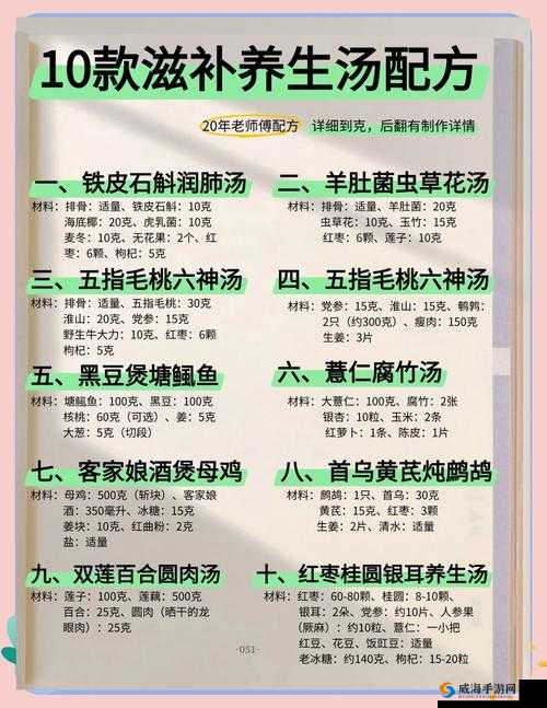 剑网3指尖江湖十全大补汤配方做法，炖锅的妙用