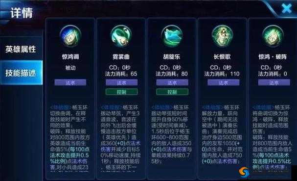 王者荣耀杨玉环重做技能介绍及新版价值最大化策略