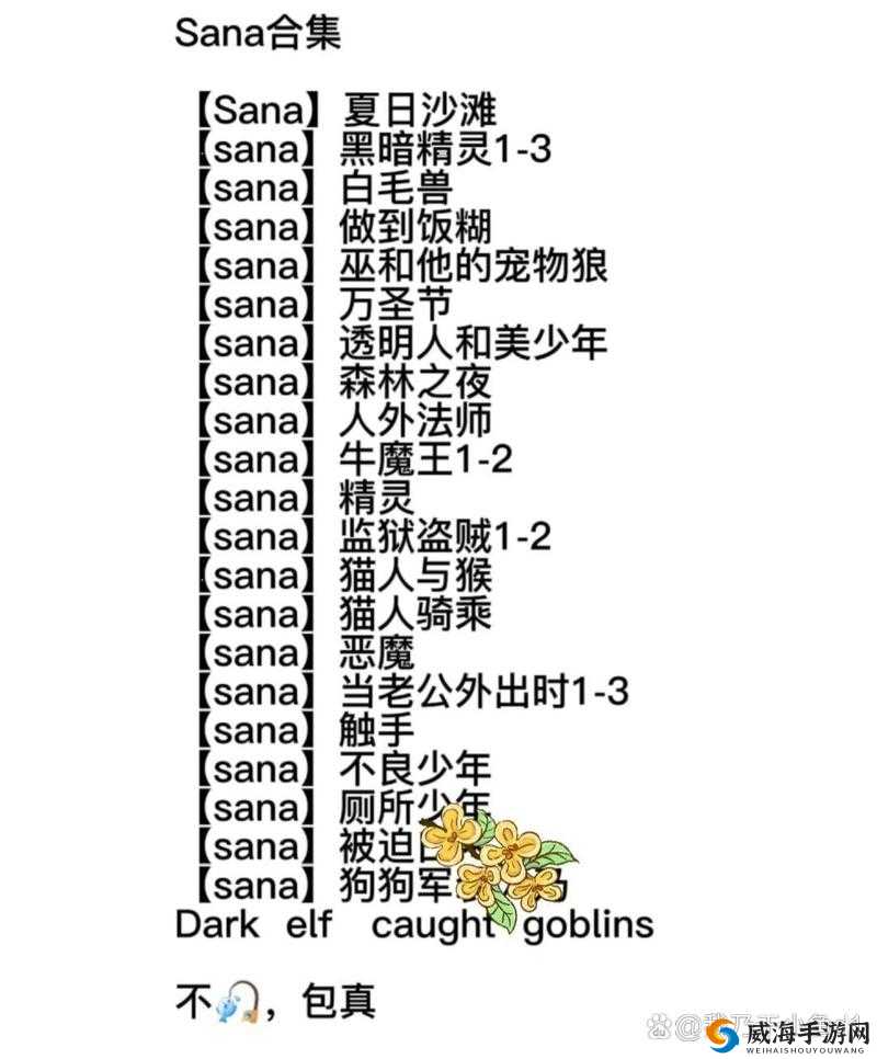 地下偶像sana未增删带歌词到底有何独特魅力？一起来探秘吧