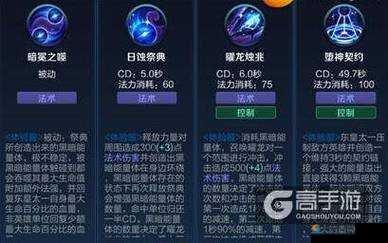 王者荣耀东皇太一深度解析，技能属性图鉴与实战策略