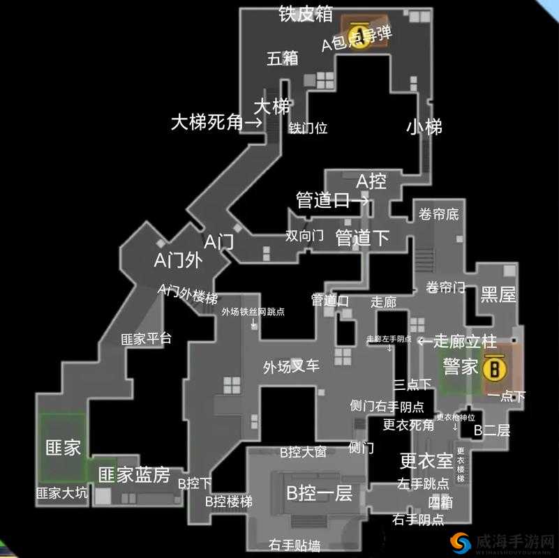 CF手游黑海堡垒地图介绍与攻略